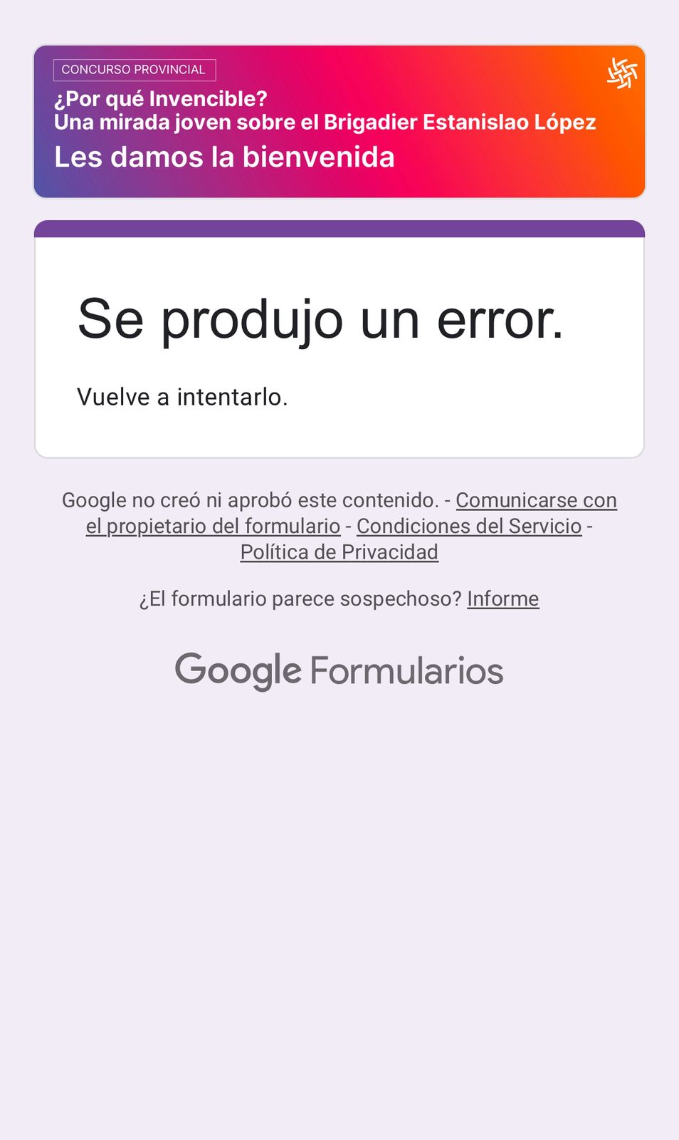 Adjunto error al enviar el documento.jpeg