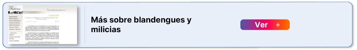 Más sobre Blandengues y milicias