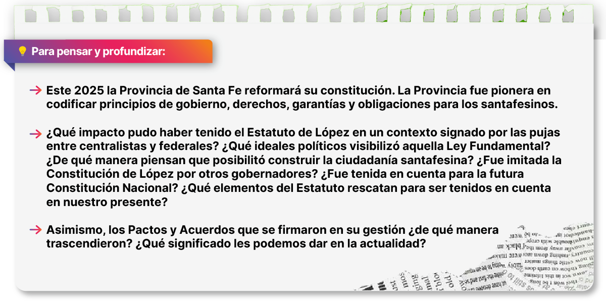 Para pensar y profundizar