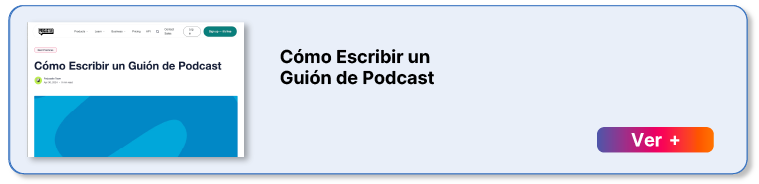 Cómo escribir un guión de Podcast
